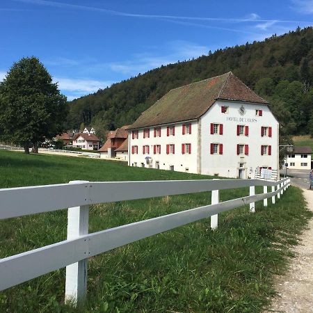 Auberge De Bellelay Restaurant Chez Aron Balde Buitenkant foto