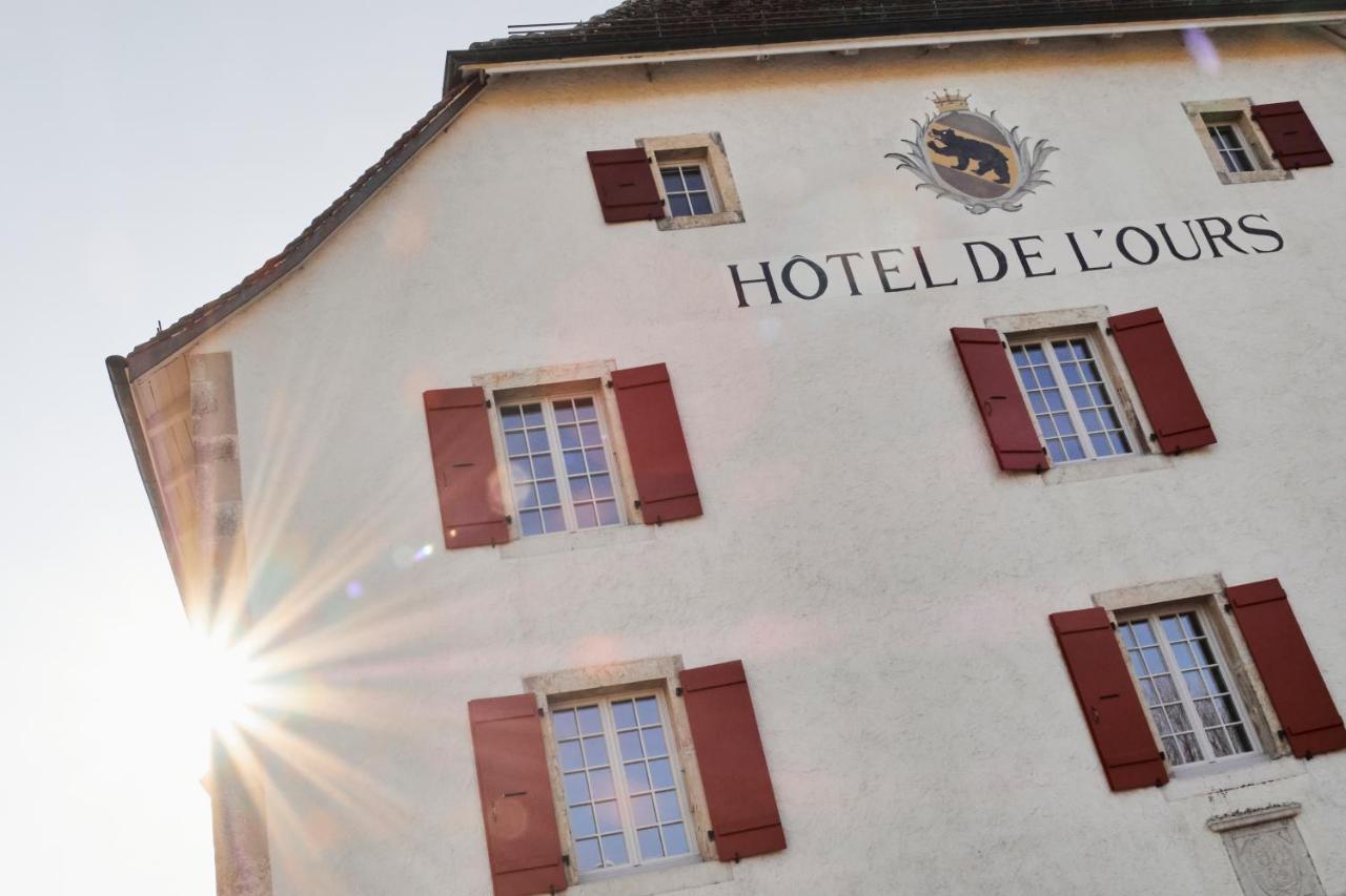 Auberge De Bellelay Restaurant Chez Aron Balde Buitenkant foto