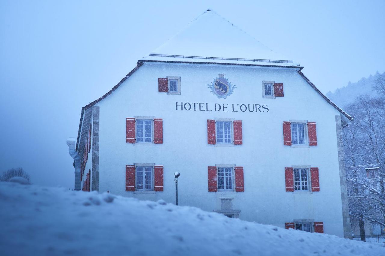 Auberge De Bellelay Restaurant Chez Aron Balde Buitenkant foto